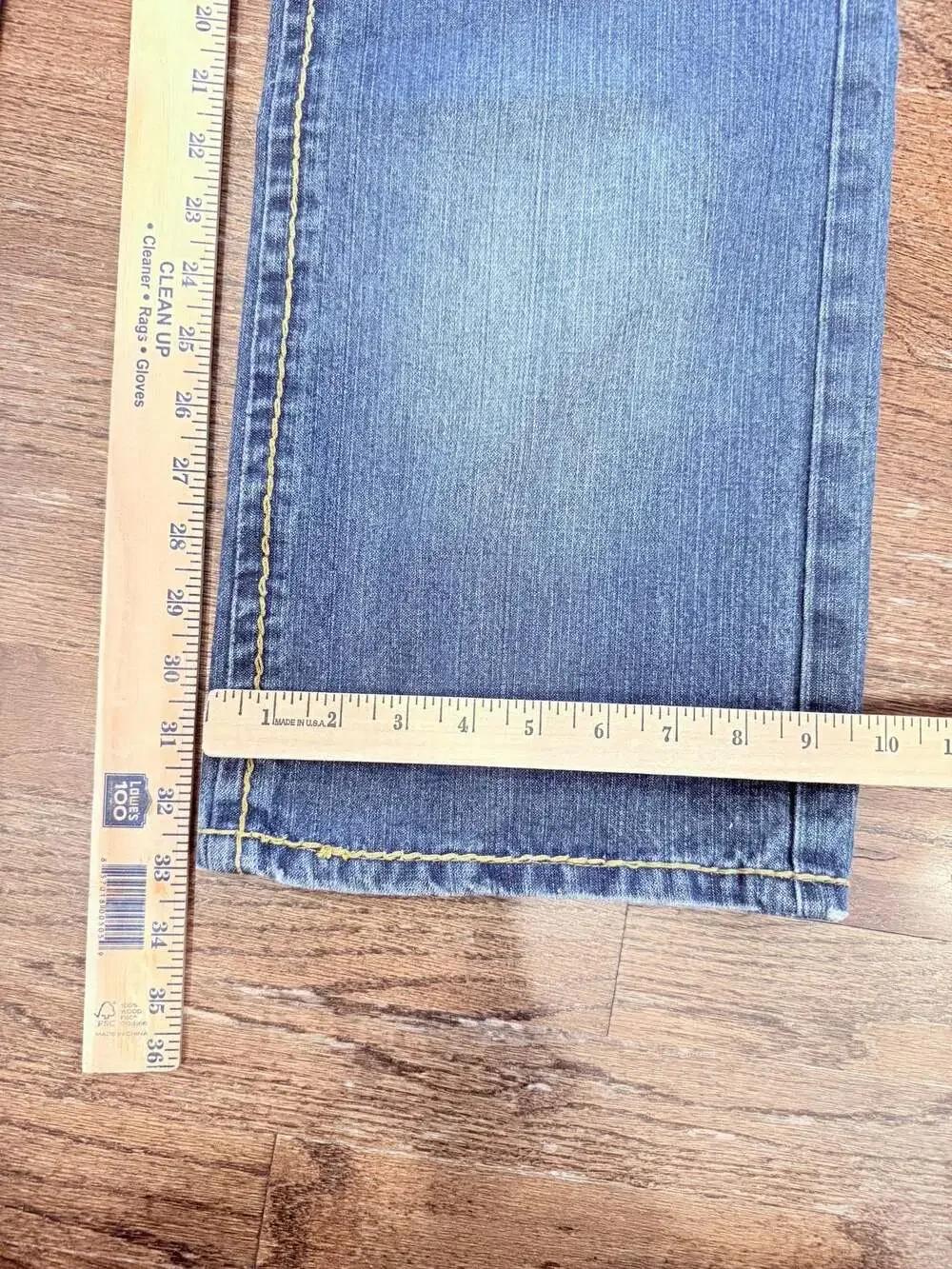 True Religion Billy Giant Big T Denim Jeans Size 38